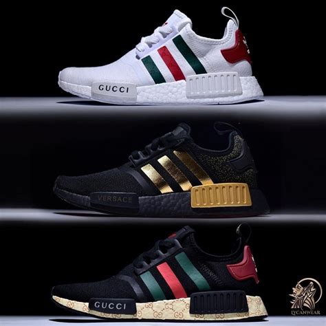 gucci adidas nmd white
